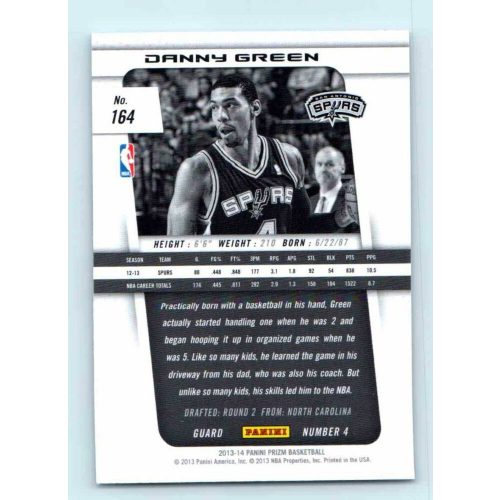 2013-14 Panini Prizm Base #164 Danny Green