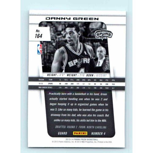 2013-14 Panini Prizm Base #164 Danny Green