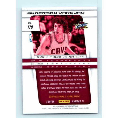 2013-14 Panini Prizm Base #179 Anderson Varejao