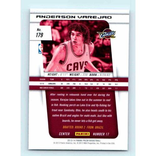 2013-14 Panini Prizm Base #179 Anderson Varejao