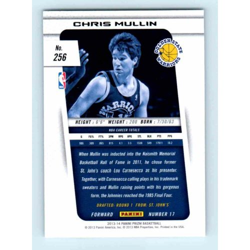 2013-14 Panini Prizm Base #256 Chris Mullin