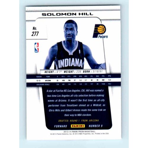 2013-14 Panini Prizm Base #277 Solomon Hill RC