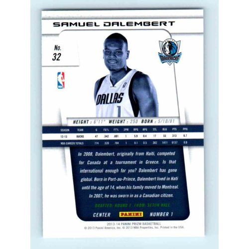 2013-14 Panini Prizm Base #32 Samuel Dalembert