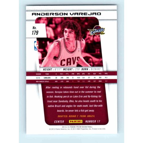 2013-14 Panini Prizm Base #179 Anderson Varejao