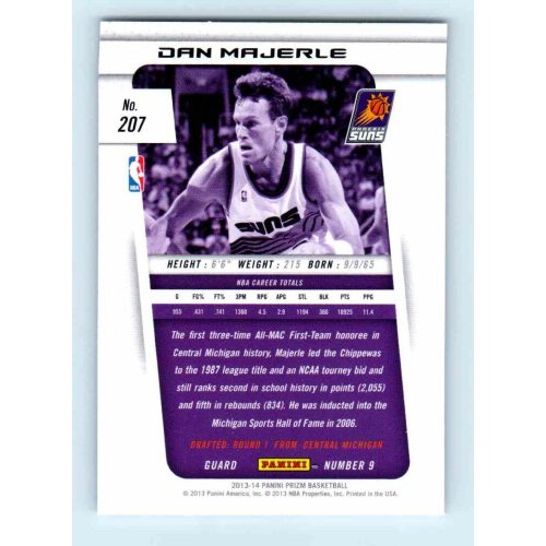 2013-14 Panini Prizm Base #207 Dan Majerle