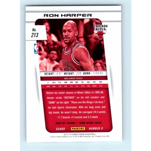 2013-14 Panini Prizm Base #213 Ron Harper