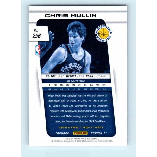 2013-14 Panini Prizm Base #256 Chris Mullin