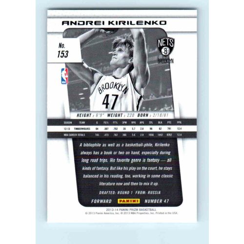 2013-14 Panini Prizm Base #153 Andrei Kirilenko