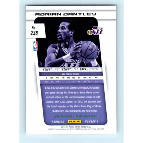 2013-14 Panini Prizm Base #238 Adrian Dantley