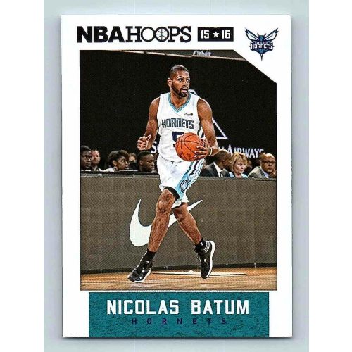 2015-16 NBA Hoops Base #96 Nicolas Batum