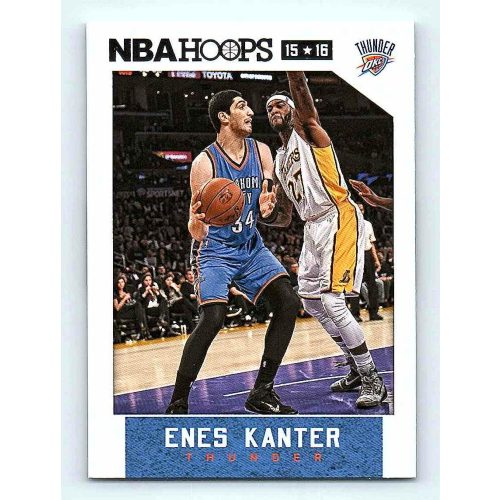 2015-16 NBA Hoops Base #239 Enes Kanter