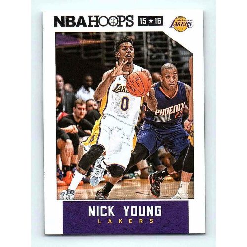 2015-16 NBA Hoops Base #86 Nick Young