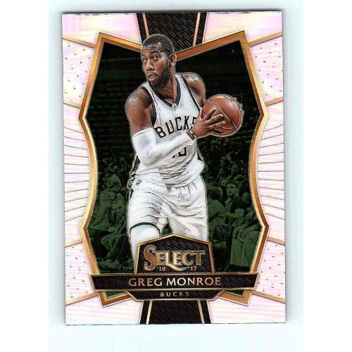 2016-17 Panini Select Premier Silver Prizm #133 Greg Monroe