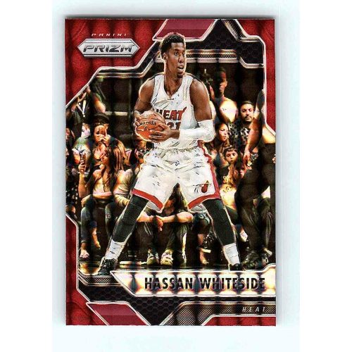 2016-17 Panini Prizm Mosaic Red #37 Hassan Whiteside