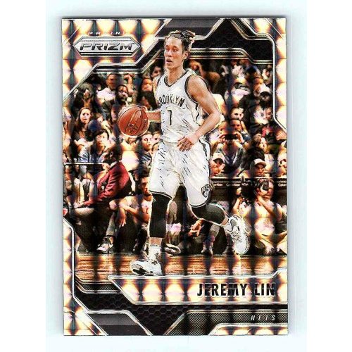 2016-17 Panini Prizm Mosaic Base #44 Jeremy Lin