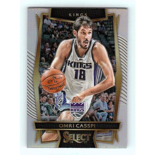 2016-17 Panini Select Concourse Silver Prizm #47 Omri Casspi