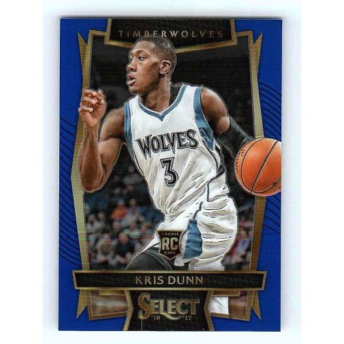 2016-17 Panini Select Concourse Blue Prizm #25 Kris Dunn RC   /299