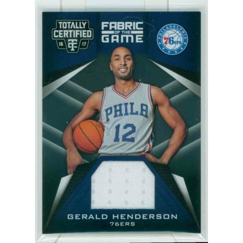 2016-17 Totally Certified Fabric Of The Game #25 Gerald Henderson   MEM