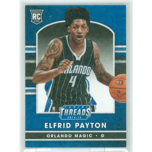 2014-15 Panini Threads Leather Rookies #252 Elfrid Payton RC