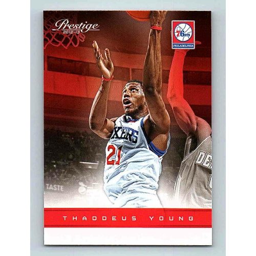 2012-13 Prestige Base #148 Thaddeus Young