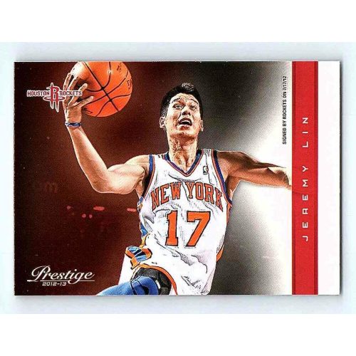 2012-13 Prestige Base #91 Jeremy Lin