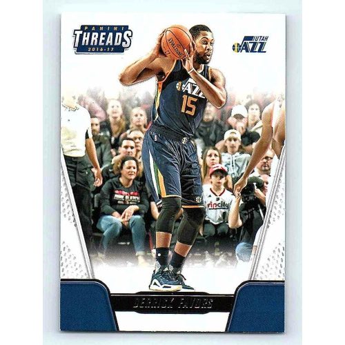 2016-17 Panini Threads Base #82 Derrick Favors