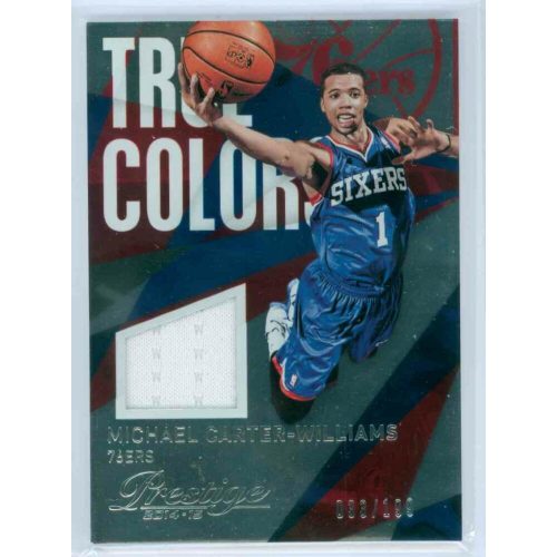 2014-15 Panini Prestige Plus True Colors #21 Michael Carter-Williams    033/199