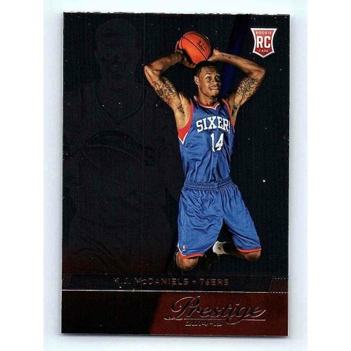 2014-15 Panini Prestige Plus Base #187 K.J. McDaniels RC