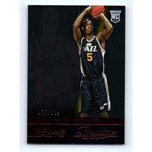 2014-15 Panini Prestige Plus Base Red #180 Rodney Hood RC   075/199