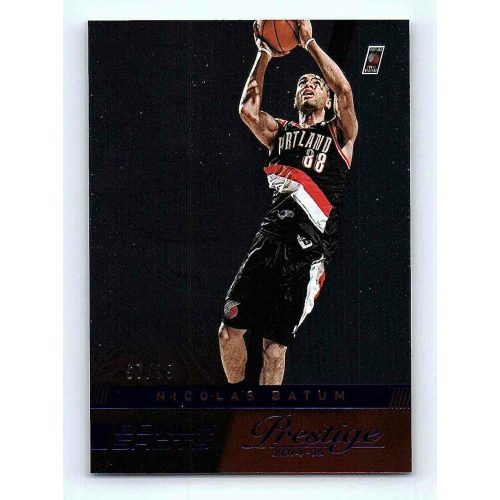 2014-15 Panini Prestige Plus Base Blue #39 Nicolas Batum    97/99