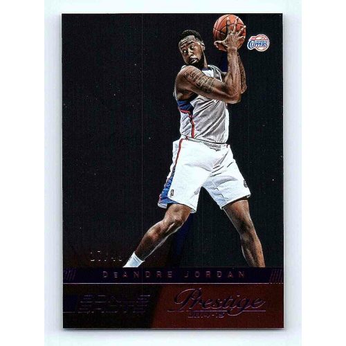 2014-15 Panini Prestige Plus Base Purple #58 DeAndre Jordan    17/49