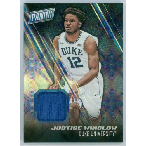 2016-17 Panini Day Collegiate Memorabilia Galactic Window #10 Justise Winslow   MEM 19/25