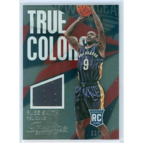 2014-15 Panini Prestige Plus True Colors Materials #66 Russ Smith RC  MEM 066/199