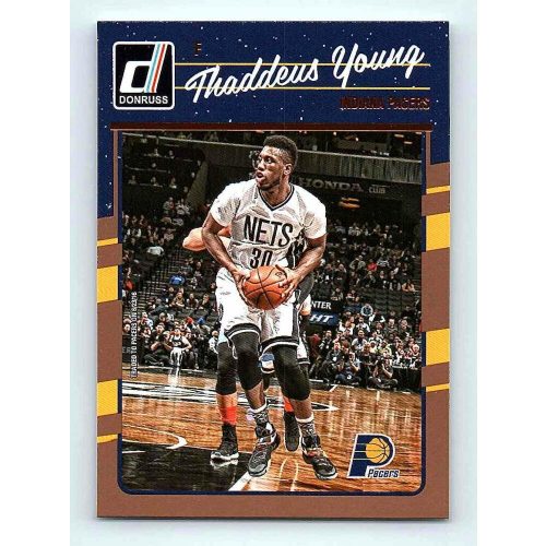 2016-17 Donruss Basketball Base #96 Thaddeus Young