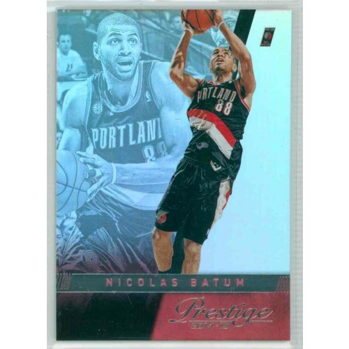 2014-15 Prestige Premium Base #39 Nicolas Batum