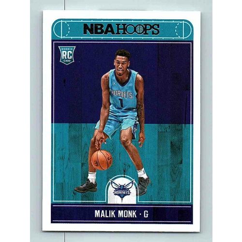 2017-18 NBA Hoops Base #261 Malik Monk RC