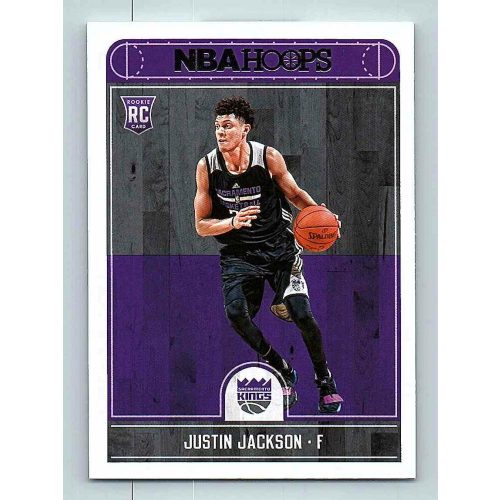 2017-18 NBA Hoops Base #265 Justin Jackson RC