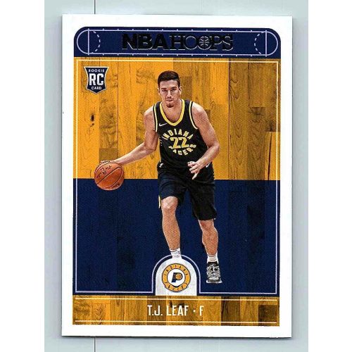 2017-18 NBA Hoops Base #268 T.J. Leaf RC