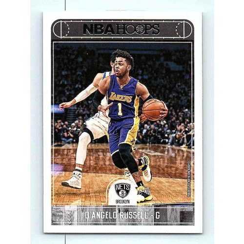 2017-18 NBA Hoops Base #107 D'angelo Russell