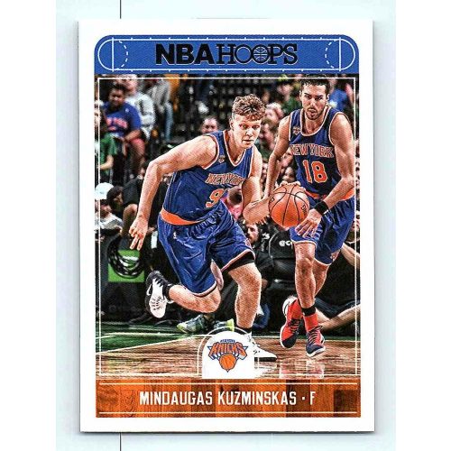 2017-18 NBA Hoops Base #104 Mindaugas Kuzminskas