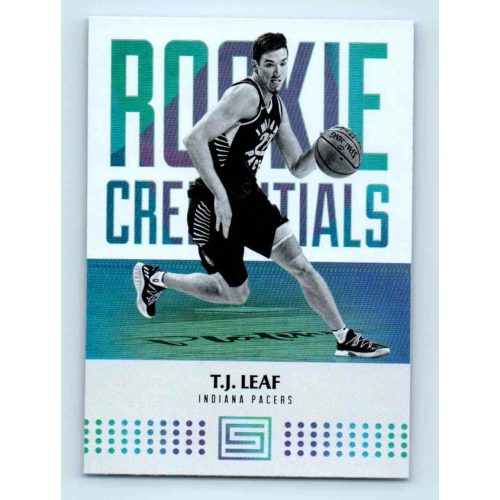 2017-18 Status Basketball Rookie Credentials #27 T.J. Leaf RC