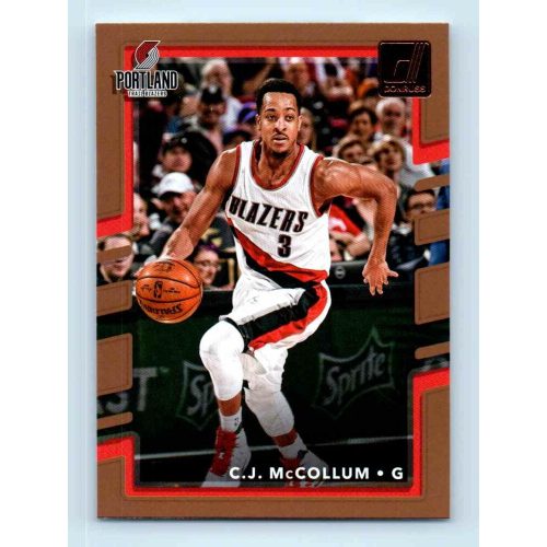 2017-18 Donruss Basketball Base #123 C.J. McCollum