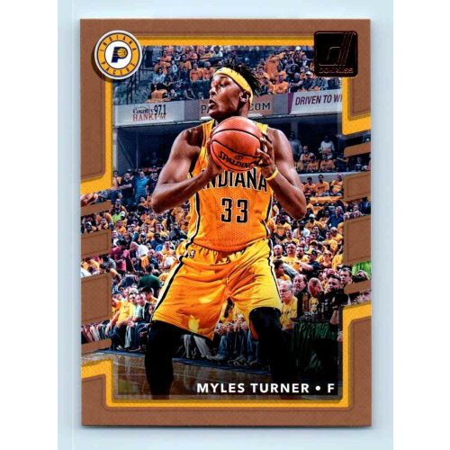 2017-18 Donruss Basketball Base #58 Myles Turner