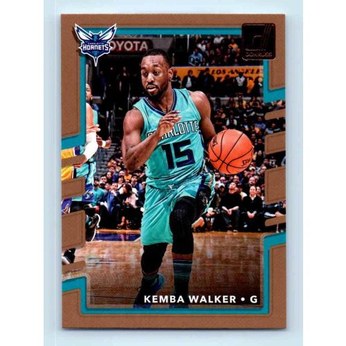 2017-18 Donruss Basketball Base #16 Kemba Walker