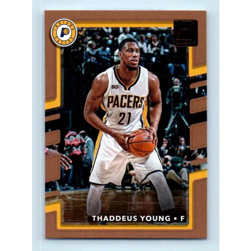 2017-18 Donruss Basketball Base #59 Thaddeus Young