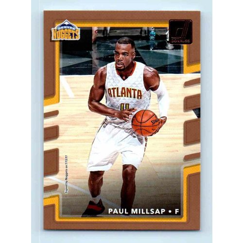 2017-18 Donruss Basketball Base #38 Paul Millsap