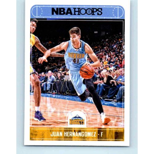 2017-18 NBA Hoops Base #148 Juan Hernangomez