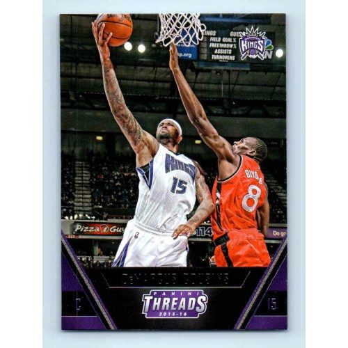 2015-16 Panini Threads Base #60 Demarcus Cousins