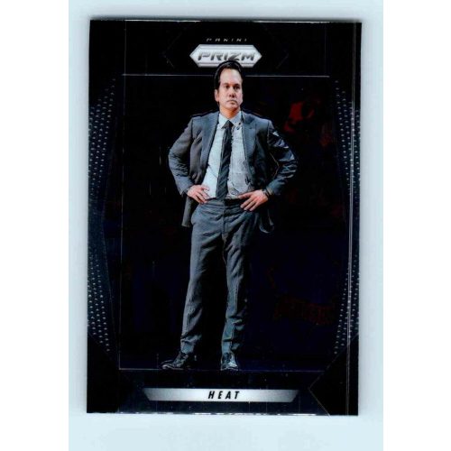 2017-18 Prizm Basketball Base #60 Erik Spoelstra