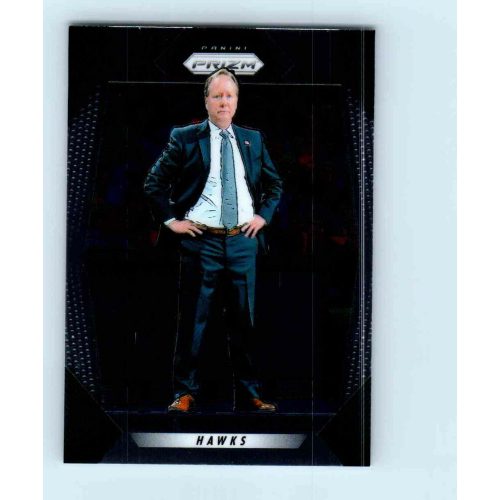 2017-18 Prizm Basketball Base #110 Mike Budenholzer